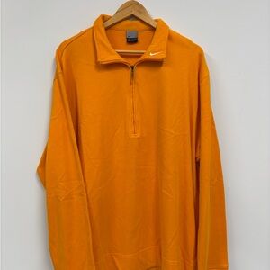 Nike Vibrant Orange Half-Zip Top